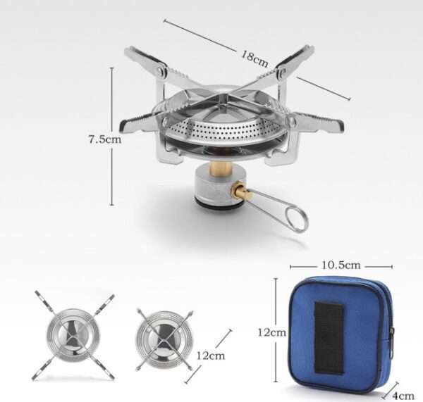 Outdoor Portable All-in-one Stove Mini Energy Efficient For Camping Picnic - Image 2